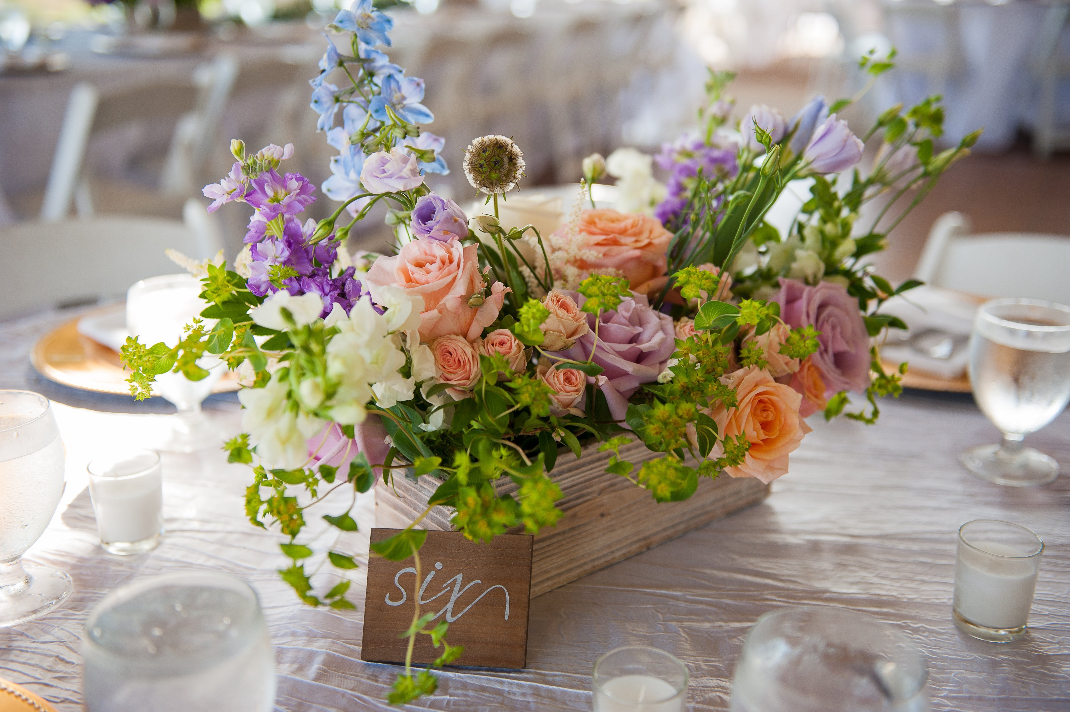 Table Number Flowers Place Setting Knoxville Nashville Wedding Photographer