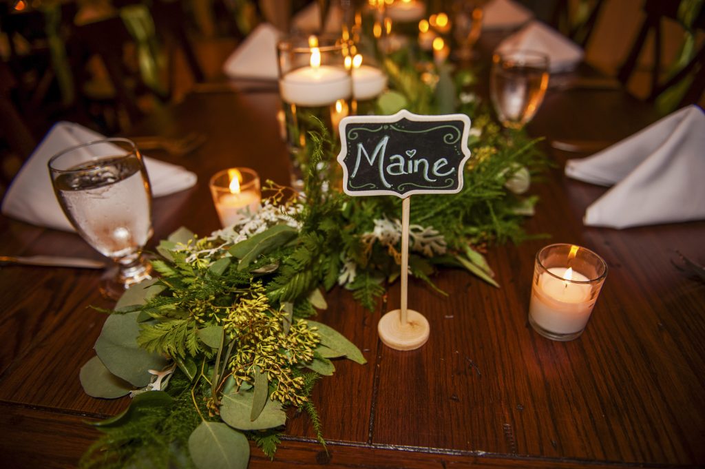 Table Number Flowers Place Setting Knoxville Nashville Wedding Photographer