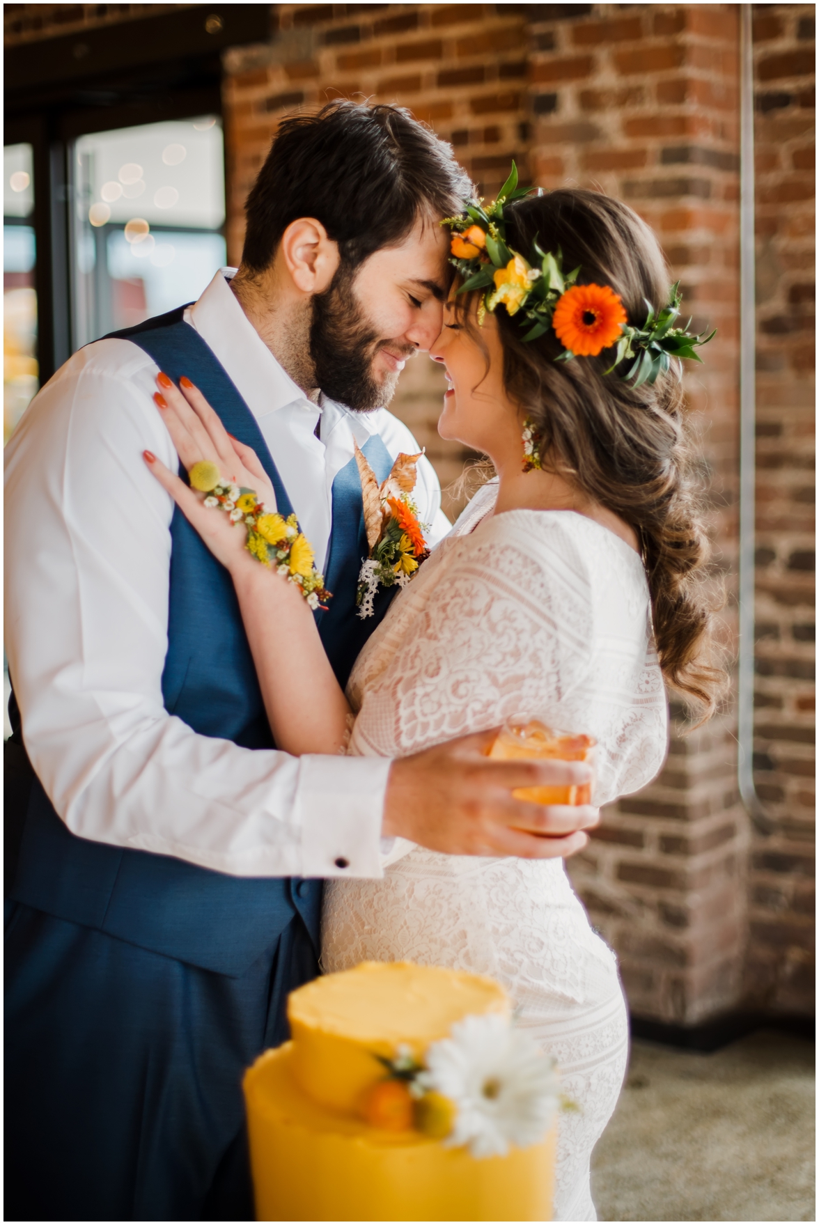 downtown knoxville wedding the pressroom sarah keenan westland farms studio 70s theme asheville photographer nashville photographer